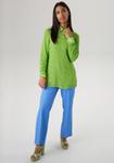 Свитер Aniston SELECTED, Lime - фото 6