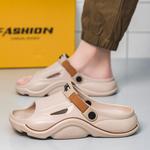 Шлепанцы мужские Caritesport, хаки - фото 19