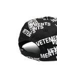 VETEMENTS бейсболка с логотипом, черный - фото 2