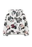 Худи OVS REGULAR FIT WITH MINNIE, White Black/White - фото 2