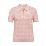 Свитер полосатый Deep Breath женский, темно-синий - фото