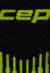 Носки CEP CORE RUN COMPRESSION MERINO TALL 3.0, Black Lime/Black - фото 3