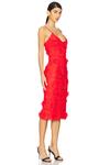 Платье миди Adei Bardot, fire red - фото 2
