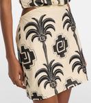 Вышитое мини-платье Pintaderas Johanna Ortiz, Ecru/Black - фото 5