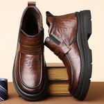 Ботинки мужские Egchi, коричневый - фото 6