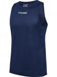 Футболка Hmlrun Singlet S/L черного цвета Hummel - фото