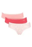 Трусы go crush 3 pack Sloggi, Red Light Combination - фото 4