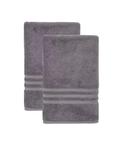 Набор полотенец Сиенна OZAN PREMIUM HOME, серый - фото