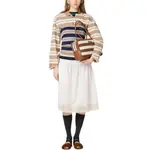 Поплиновая юбка MIU MIU, белый - фото 3