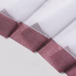 Штора Gerster Thila, 50 см цвет weiß/rostbraun - фото 3
