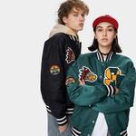 Бейсбольная куртка унисекс Starter, цвет Forest Green - фото 9