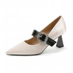 Ainer cat Slim Heel High Heels 7cm женские Ainer-cat, champagne - фото 10