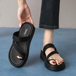 Шлепанцы женские Agsdon, черный - фото 20