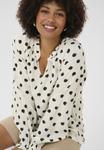 Блуза Cream CRTIAH BOHO, Black Smuged Dot/Black - фото