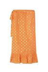 Юбка Never Fully Dressed Maxi skirt, Peach/Orange - фото 7