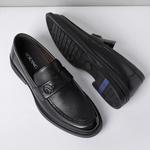 Лоферы мужские черный Aokang - фото 8