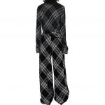 Рубашка женская черная Burberry - фото 4