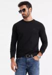 Топ Ombre SLIM FIT ROUND NECKLINE, Black - фото