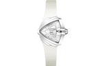 Hamilton Часы Women's Watch, Silver Dial White Strap - фото