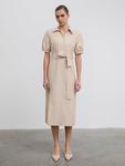 Платье до колена BGN, песочный - фото