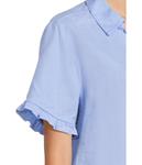 Топ Lilly Pulitzer Carden Ruffle Top, Jacaranda Blue - фото 4