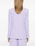Блейзер Patrizia Pepe из крепа, фиолетовый - фото 4