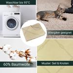 Мягкое одеяло Zollner 00000046, крем - фото 3