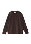 Толстовка ottod'Ame Sweatshirt, Brown - фото 4