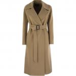 Пальто Weekend Max Mara Manu WEEKEND MaxMara, хаки - фото 3