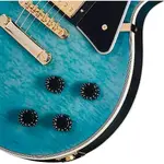 Электрогитара Epiphone Les Paul Custom Quilt Limited Edition 2025 - Ocean Blue - фото 7