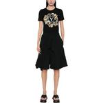 Футболка с принтом логотипа VERSACE JEANS COUTURE, черный - фото 3