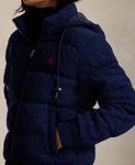 Женская стеганая куртка с капюшоном Polo Ralph Lauren, Spring Navy Heather - фото 3