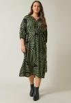 Повседневное платье ABSTRACT MIDI Evans, зеленый - фото 3