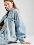Джинсовая куртка TOPSHOP Between-Season Jacket, светло-синий - фото 3