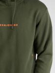 Толстовка с капюшоном JACK & JONES Sweatshirt JJTree, оливковый - фото 3