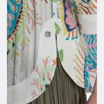 Блузка стандартного кроя Marc Cain, мультиколор - фото 4