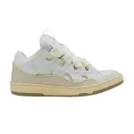 Кроссовки Lanvin Curb Sneaker, White Beige - фото