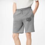 Футболка X Nigo с принтом в виде сердца LOUIS VUITTON, серая - фото 4