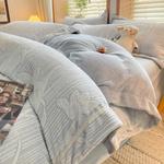 LUOLAI HOME Комплект постельного белья, 150 см, 4 предмета - фото 7