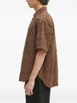 Рубашка с короткими рукавами Norse Projects, коричневый - фото 3