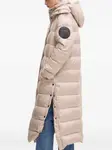 Стеганое пальто с капюшоном Mmc Studio, светло-бежевый - фото 4