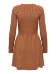 Вязаное платье ONLY ONLFia, коричневый - фото 2