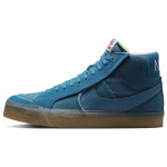 Nike SB Zoom Blazer Mid PRM Plus Green Abyss Gum - фото