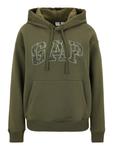 Толстовка Gap Petite HERITAGE, Green/Dark green - фото