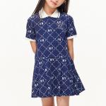 Детское платье MLB, синий - фото 4