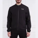 Куртка стандартного кроя Ea7, черный - фото