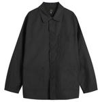 Куртка-Комбинезон из вывернутого сатина Needles, черный - фото