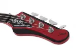 Бас-гитара Schecter Simon Gallup Ultra Electric 2023, красная - фото 11