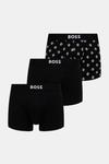 3 пары боксеров Boss, черный - фото