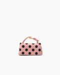 Микросумка Satin Dot Dual Bag Marc Jacobs, цвет Peach Multi - фото